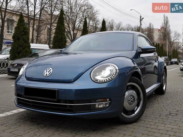 Синий Фольксваген Битл, объемом двигателя 1.4 л и пробегом 70 тыс. км за 13700 $, фото 1 на Automoto.ua