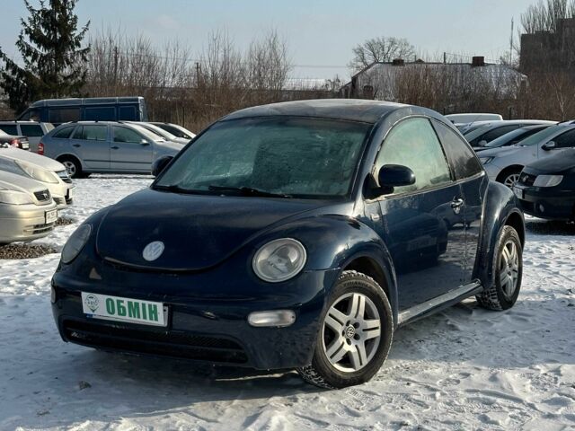 Синий Фольксваген Битл, объемом двигателя 2 л и пробегом 222 тыс. км за 4800 $, фото 1 на Automoto.ua