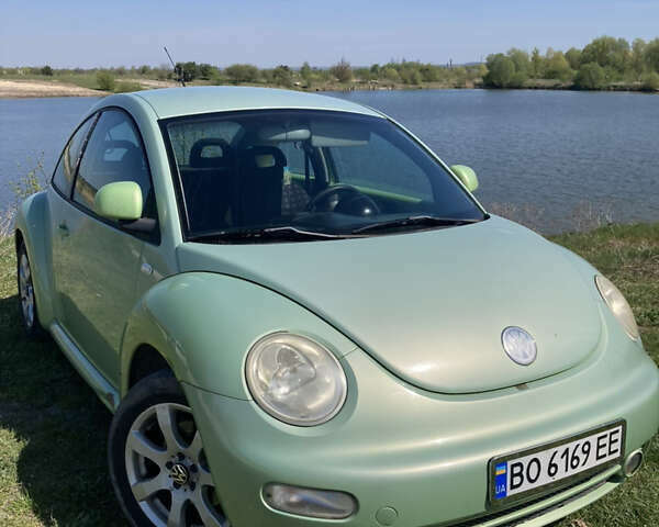 Зеленый Фольксваген Битл, объемом двигателя 1.98 л и пробегом 160 тыс. км за 4000 $, фото 1 на Automoto.ua