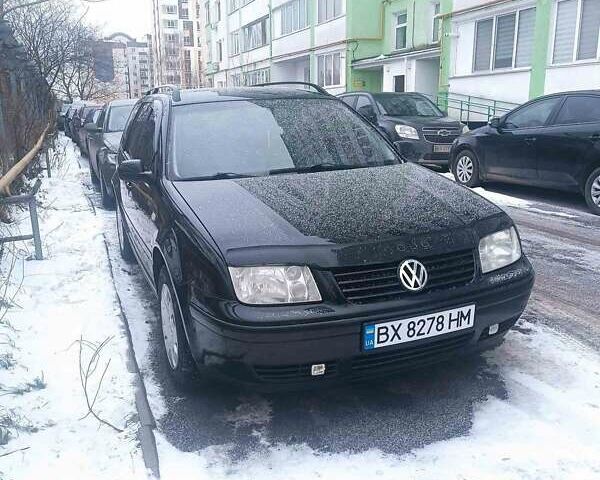 Чорний Фольксваген Бора, об'ємом двигуна 2 л та пробігом 195 тис. км за 4300 $, фото 1 на Automoto.ua