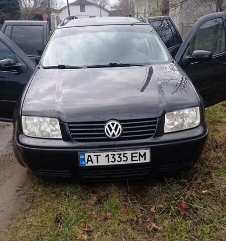 Черный Фольксваген Бора, объемом двигателя 1.6 л и пробегом 200 тыс. км за 4500 $, фото 1 на Automoto.ua