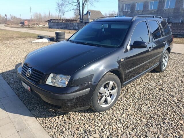 Черный Фольксваген Бора, объемом двигателя 1.9 л и пробегом 310 тыс. км за 3000 $, фото 1 на Automoto.ua