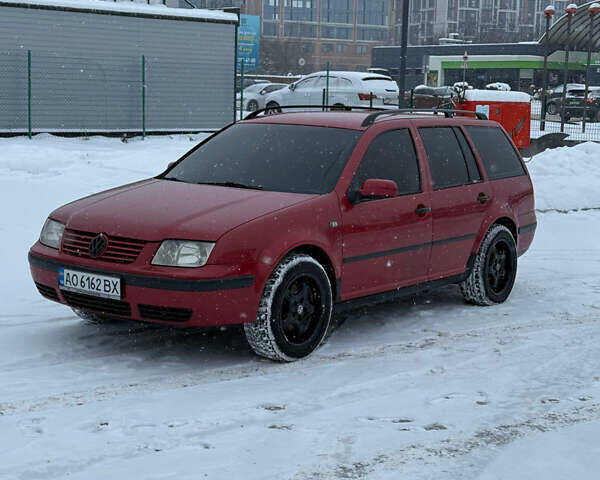 Червоний Фольксваген Бора, об'ємом двигуна 1.9 л та пробігом 452 тис. км за 3300 $, фото 1 на Automoto.ua