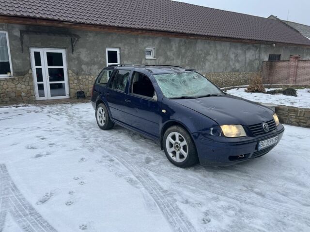Синий Фольксваген Бора, объемом двигателя 1.9 л и пробегом 260 тыс. км за 2600 $, фото 1 на Automoto.ua
