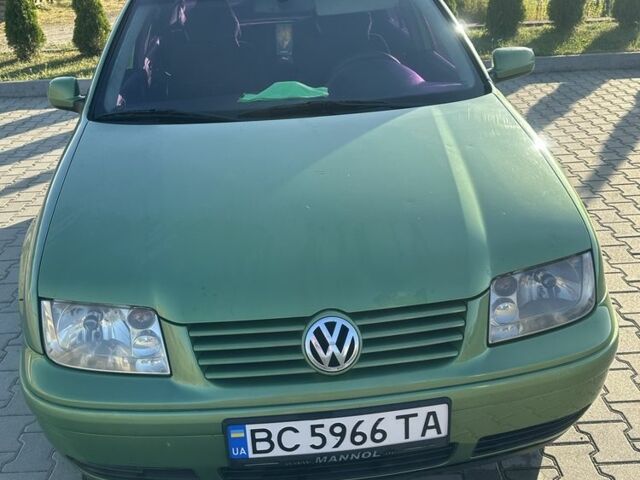 Зеленый Фольксваген Бора, объемом двигателя 1.9 л и пробегом 431 тыс. км за 3600 $, фото 1 на Automoto.ua