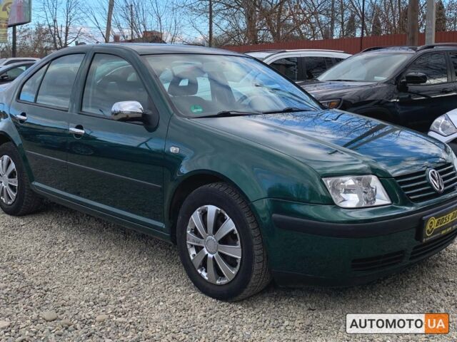 Зеленый Фольксваген Бора, объемом двигателя 1.4 л и пробегом 178 тыс. км за 4700 $, фото 1 на Automoto.ua