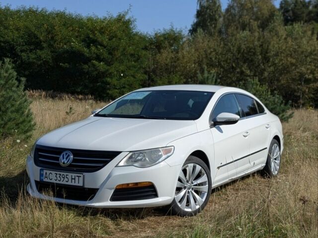 Белый Фольксваген CC / Passat CC, объемом двигателя 1.98 л и пробегом 203 тыс. км за 7999 $, фото 1 на Automoto.ua