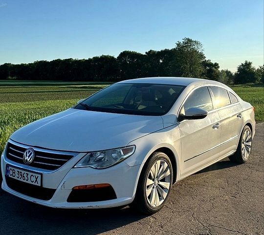 Білий Фольксваген CC / Passat CC, об'ємом двигуна 1.98 л та пробігом 214 тис. км за 6300 $, фото 1 на Automoto.ua