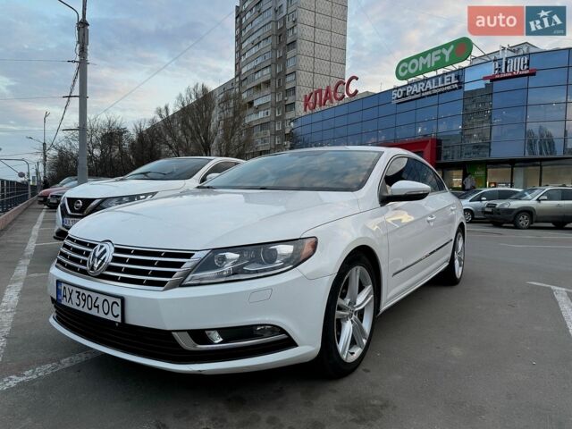 Белый Фольксваген CC / Passat CC, объемом двигателя 1.98 л и пробегом 270 тыс. км за 9700 $, фото 1 на Automoto.ua