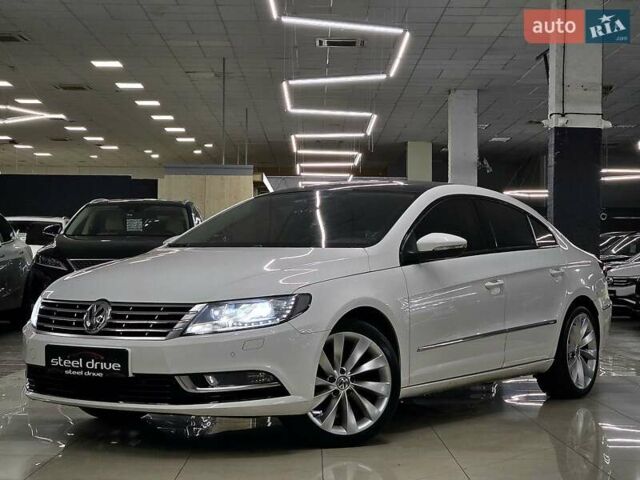 Белый Фольксваген CC / Passat CC, объемом двигателя 2 л и пробегом 181 тыс. км за 13599 $, фото 1 на Automoto.ua