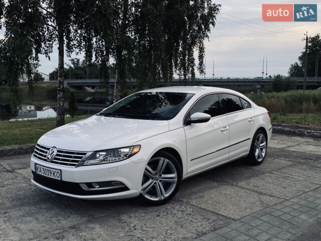 Белый Фольксваген CC / Passat CC, объемом двигателя 1.98 л и пробегом 185 тыс. км за 11500 $, фото 1 на Automoto.ua