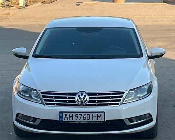 Белый Фольксваген CC / Passat CC, объемом двигателя 1.8 л и пробегом 216 тыс. км за 13000 $, фото 1 на Automoto.ua