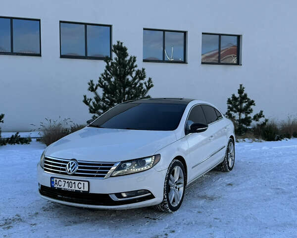 Білий Фольксваген CC / Passat CC, об'ємом двигуна 1.98 л та пробігом 226 тис. км за 8700 $, фото 1 на Automoto.ua