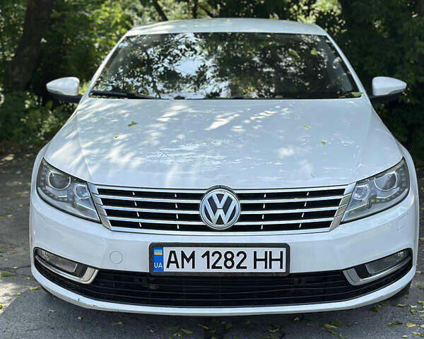 Білий Фольксваген CC / Passat CC, об'ємом двигуна 1.98 л та пробігом 151 тис. км за 9498 $, фото 1 на Automoto.ua