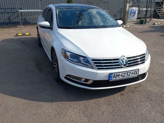 Белый Фольксваген CC / Passat CC, объемом двигателя 1.97 л и пробегом 270 тыс. км за 12500 $, фото 1 на Automoto.ua