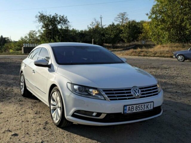 Белый Фольксваген CC / Passat CC, объемом двигателя 1.97 л и пробегом 268 тыс. км за 11200 $, фото 1 на Automoto.ua