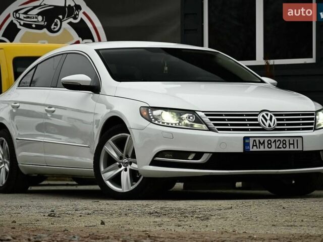 Белый Фольксваген CC / Passat CC, объемом двигателя 1.98 л и пробегом 170 тыс. км за 11000 $, фото 1 на Automoto.ua