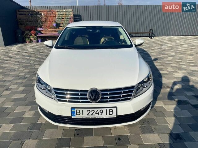 Білий Фольксваген CC / Passat CC, об'ємом двигуна 1.98 л та пробігом 122 тис. км за 12500 $, фото 1 на Automoto.ua
