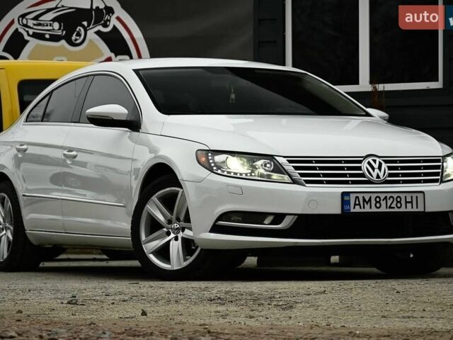 Білий Фольксваген CC / Passat CC, об'ємом двигуна 1.98 л та пробігом 170 тис. км за 11000 $, фото 1 на Automoto.ua