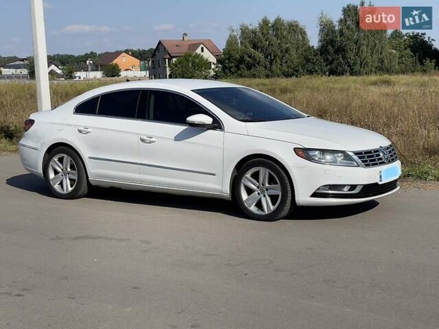 Білий Фольксваген CC / Passat CC, об'ємом двигуна 1.98 л та пробігом 124 тис. км за 15000 $, фото 1 на Automoto.ua