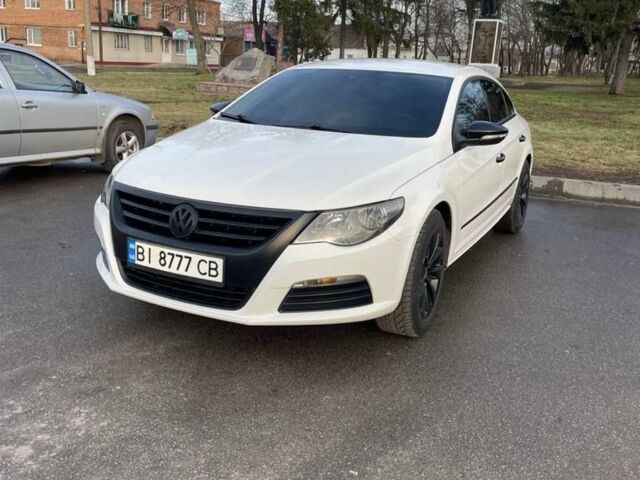 Білий Фольксваген CC / Passat CC, об'ємом двигуна 2 л та пробігом 186 тис. км за 8400 $, фото 1 на Automoto.ua