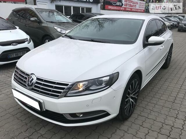 Белый Фольксваген CC / Passat CC, объемом двигателя 1.8 л и пробегом 120 тыс. км за 18700 $, фото 1 на Automoto.ua