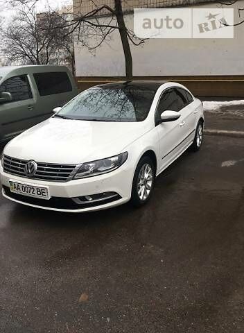 Белый Фольксваген CC / Passat CC, объемом двигателя 2 л и пробегом 179 тыс. км за 23400 $, фото 1 на Automoto.ua