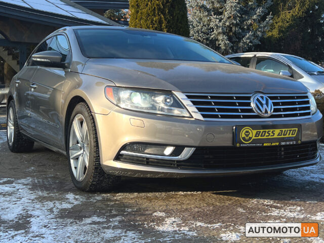 Бежевый Фольксваген CC / Passat CC, объемом двигателя 2 л и пробегом 185 тыс. км за 10900 $, фото 1 на Automoto.ua