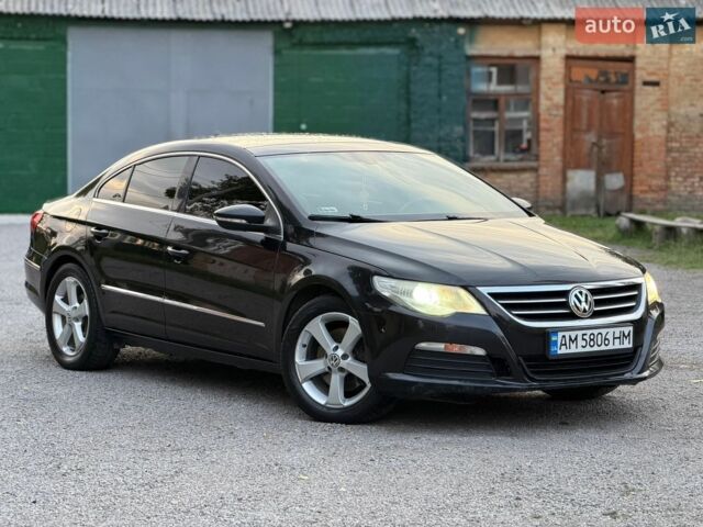 Черный Фольксваген CC / Passat CC, объемом двигателя 1.8 л и пробегом 252 тыс. км за 5800 $, фото 1 на Automoto.ua
