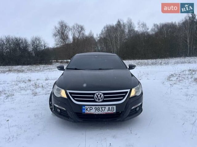 Черный Фольксваген CC / Passat CC, объемом двигателя 1.97 л и пробегом 280 тыс. км за 8200 $, фото 1 на Automoto.ua