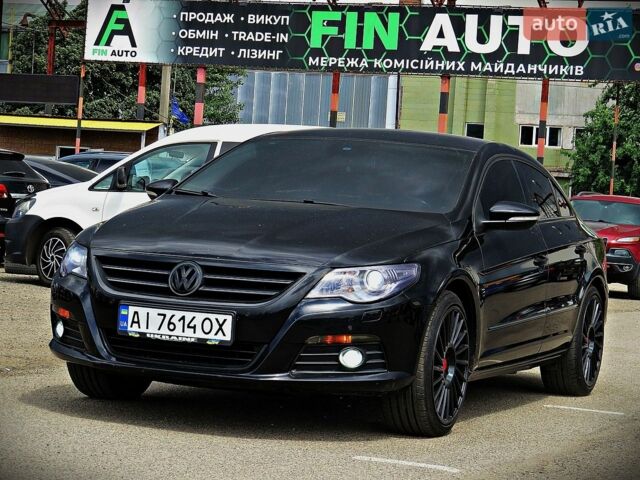 Черный Фольксваген CC / Passat CC, объемом двигателя 1.8 л и пробегом 297 тыс. км за 7400 $, фото 1 на Automoto.ua