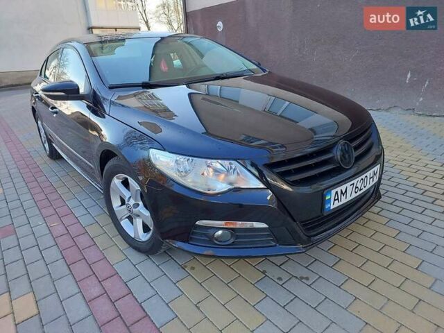 Черный Фольксваген CC / Passat CC, объемом двигателя 1.8 л и пробегом 316 тыс. км за 7400 $, фото 1 на Automoto.ua
