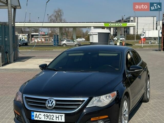 Чорний Фольксваген CC / Passat CC, об'ємом двигуна 1.98 л та пробігом 281 тис. км за 6700 $, фото 1 на Automoto.ua