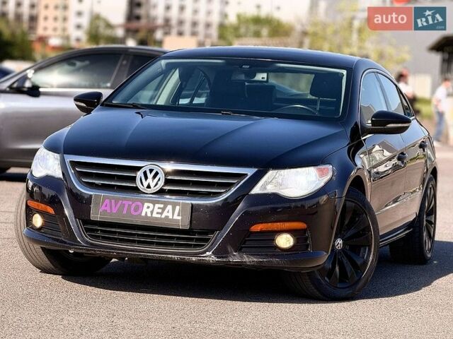 Черный Фольксваген CC / Passat CC, объемом двигателя 1.98 л и пробегом 215 тыс. км за 8500 $, фото 1 на Automoto.ua