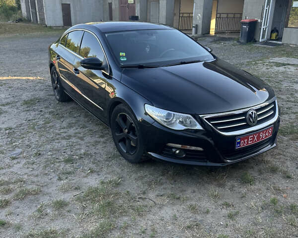 Черный Фольксваген CC / Passat CC, объемом двигателя 1.8 л и пробегом 240 тыс. км за 5500 $, фото 1 на Automoto.ua