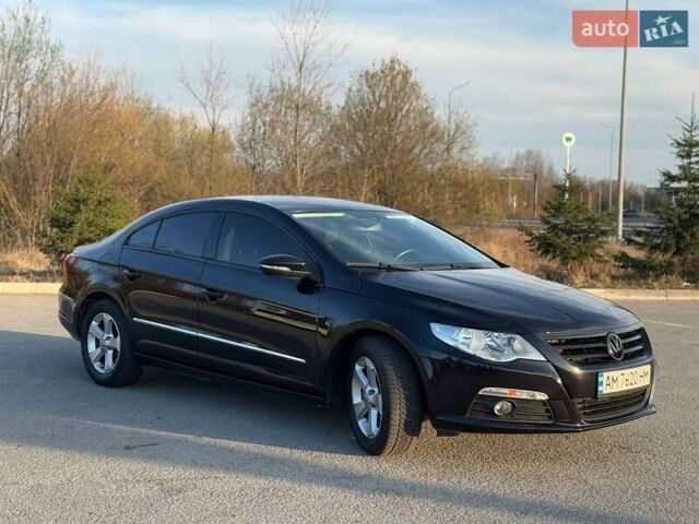 Черный Фольксваген CC / Passat CC, объемом двигателя 1.8 л и пробегом 232 тыс. км за 6600 $, фото 1 на Automoto.ua
