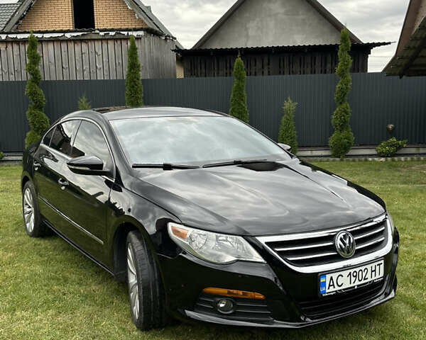 Черный Фольксваген CC / Passat CC, объемом двигателя 1.98 л и пробегом 274 тыс. км за 7700 $, фото 1 на Automoto.ua
