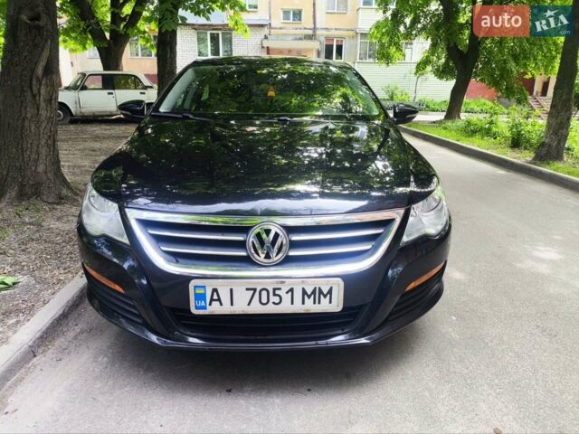 Черный Фольксваген CC / Passat CC, объемом двигателя 2 л и пробегом 222 тыс. км за 7900 $, фото 1 на Automoto.ua
