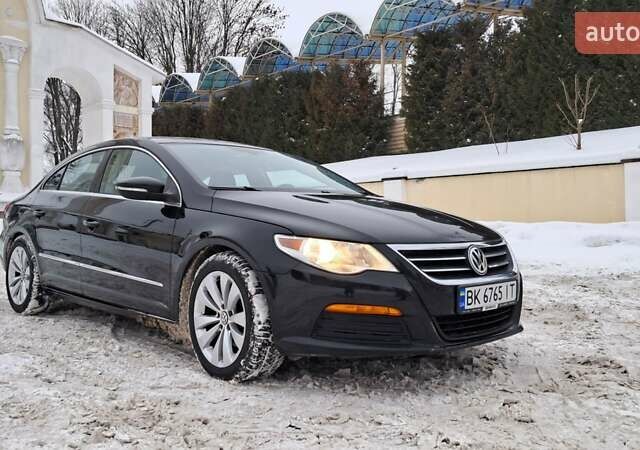 Черный Фольксваген CC / Passat CC, объемом двигателя 1.98 л и пробегом 250 тыс. км за 7600 $, фото 1 на Automoto.ua