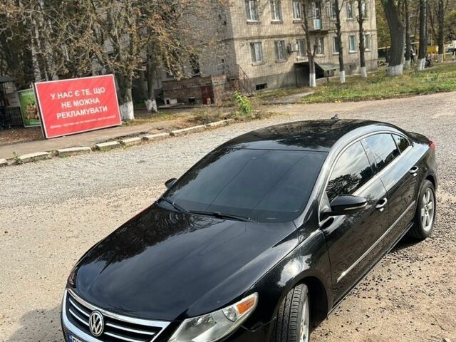 Черный Фольксваген CC / Passat CC, объемом двигателя 1.98 л и пробегом 260 тыс. км за 5900 $, фото 1 на Automoto.ua