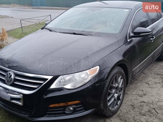 Черный Фольксваген CC / Passat CC, объемом двигателя 1.98 л и пробегом 280 тыс. км за 7500 $, фото 1 на Automoto.ua
