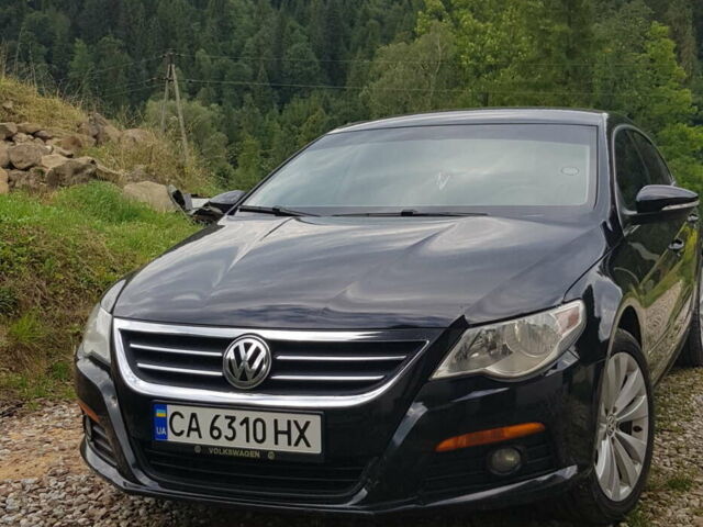 Черный Фольксваген CC / Passat CC, объемом двигателя 1.98 л и пробегом 233 тыс. км за 8000 $, фото 1 на Automoto.ua