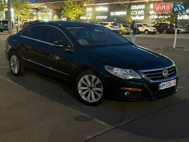 Черный Фольксваген CC / Passat CC, объемом двигателя 1.98 л и пробегом 305 тыс. км за 8500 $, фото 1 на Automoto.ua