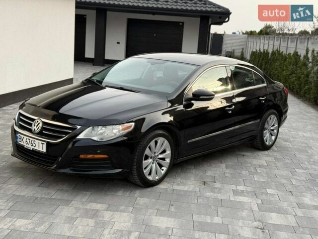 Черный Фольксваген CC / Passat CC, объемом двигателя 1.98 л и пробегом 252 тыс. км за 6350 $, фото 1 на Automoto.ua