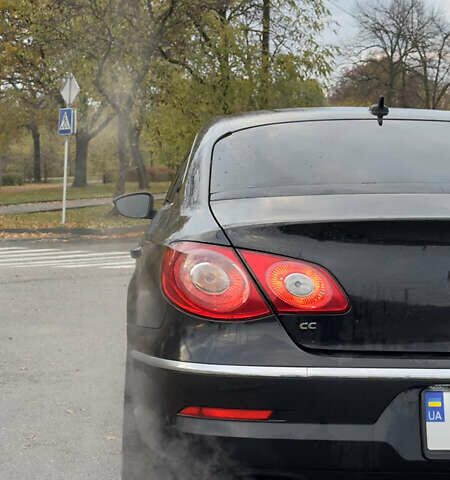 Черный Фольксваген CC / Passat CC, объемом двигателя 1.98 л и пробегом 175 тыс. км за 9200 $, фото 1 на Automoto.ua