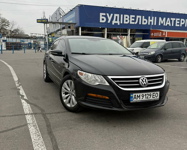 Черный Фольксваген CC / Passat CC, объемом двигателя 1.98 л и пробегом 248 тыс. км за 7999 $, фото 1 на Automoto.ua