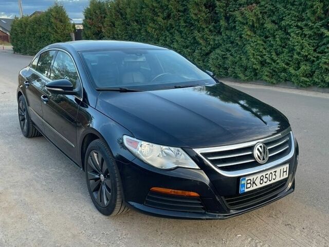Черный Фольксваген CC / Passat CC, объемом двигателя 1.98 л и пробегом 223 тыс. км за 6400 $, фото 1 на Automoto.ua