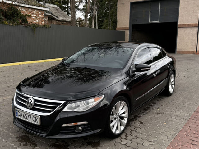 Черный Фольксваген CC / Passat CC, объемом двигателя 1.98 л и пробегом 256 тыс. км за 10600 $, фото 1 на Automoto.ua