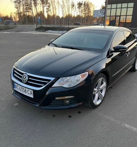 Черный Фольксваген CC / Passat CC, объемом двигателя 1.98 л и пробегом 273 тыс. км за 9500 $, фото 1 на Automoto.ua