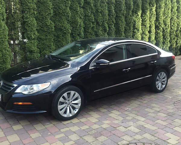 Черный Фольксваген CC / Passat CC, объемом двигателя 1.98 л и пробегом 214 тыс. км за 9700 $, фото 1 на Automoto.ua